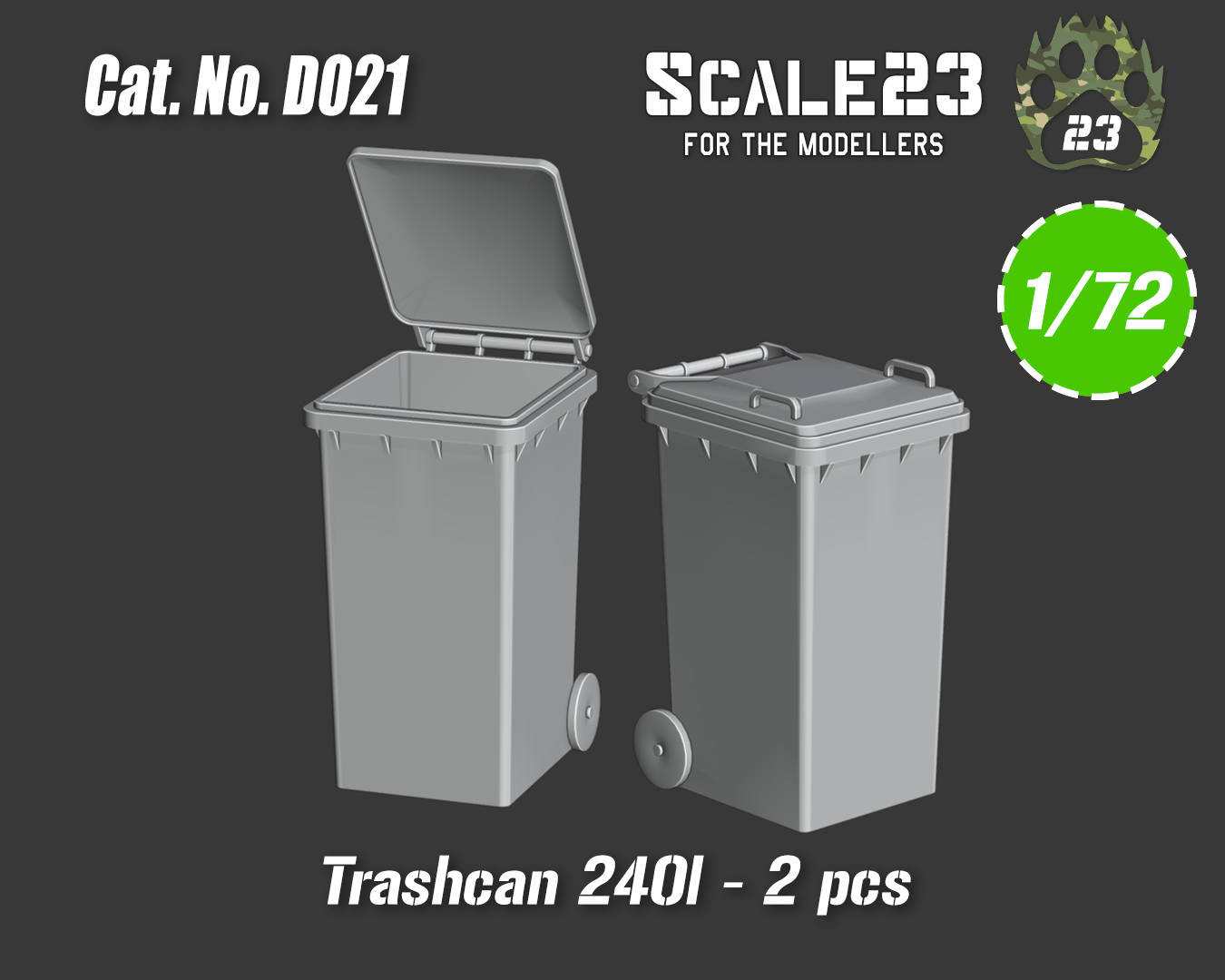 Trashcan 240l