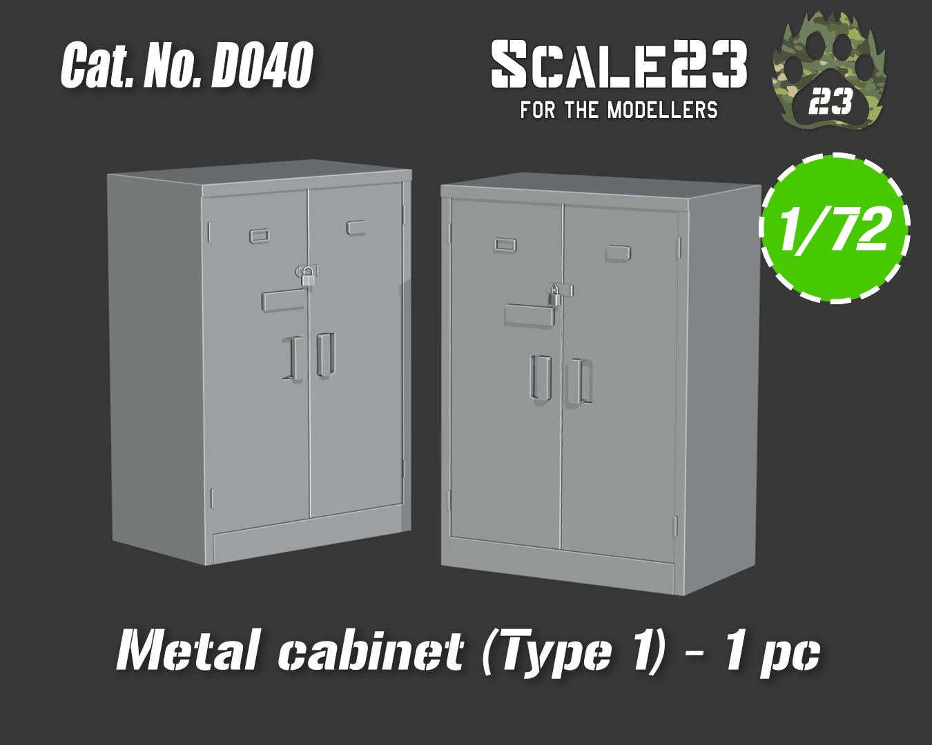 Metal cabinet - type 1