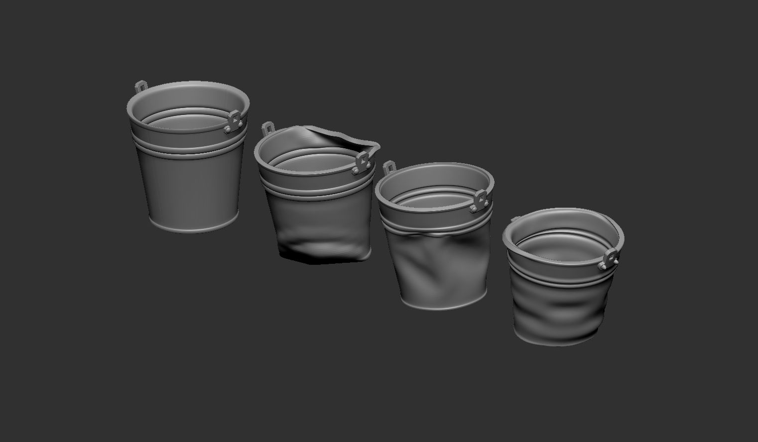 Tin Bucket (3+3x1pc)