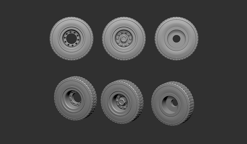 SLT 56 Franziska semi-trailer wheels