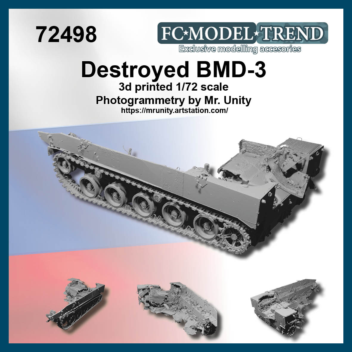 BMD-3 destroyed