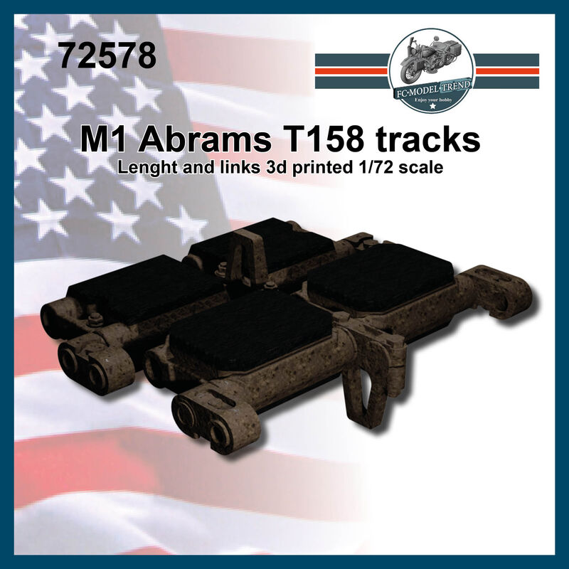 M1 Abrams T158 tracks