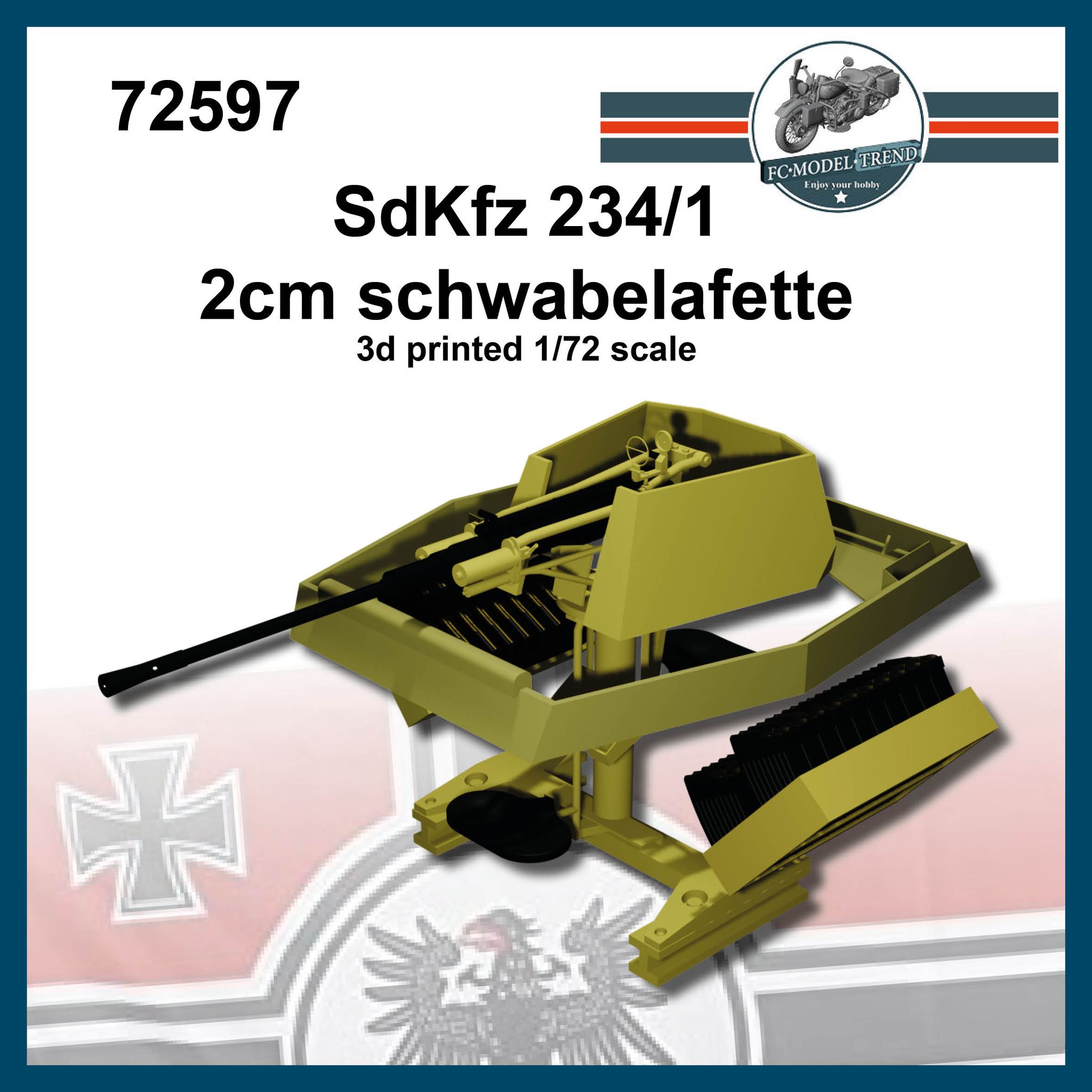 Sd.Kfz.234/1 2cm Schebelafette