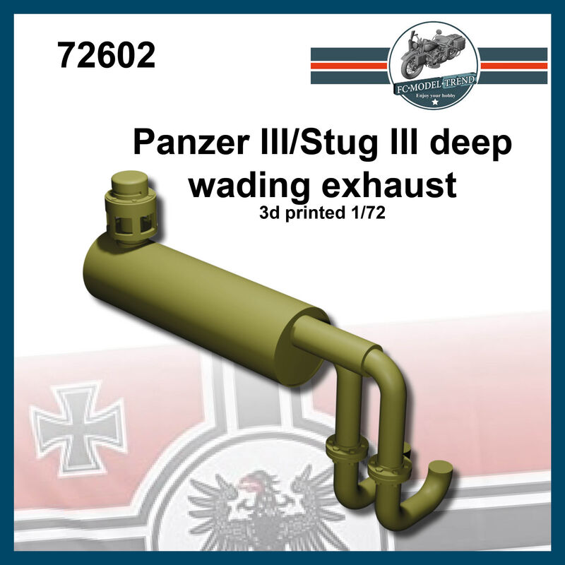 Pz.Kpfw.III / Stug.III deep wading exhaust - Click Image to Close