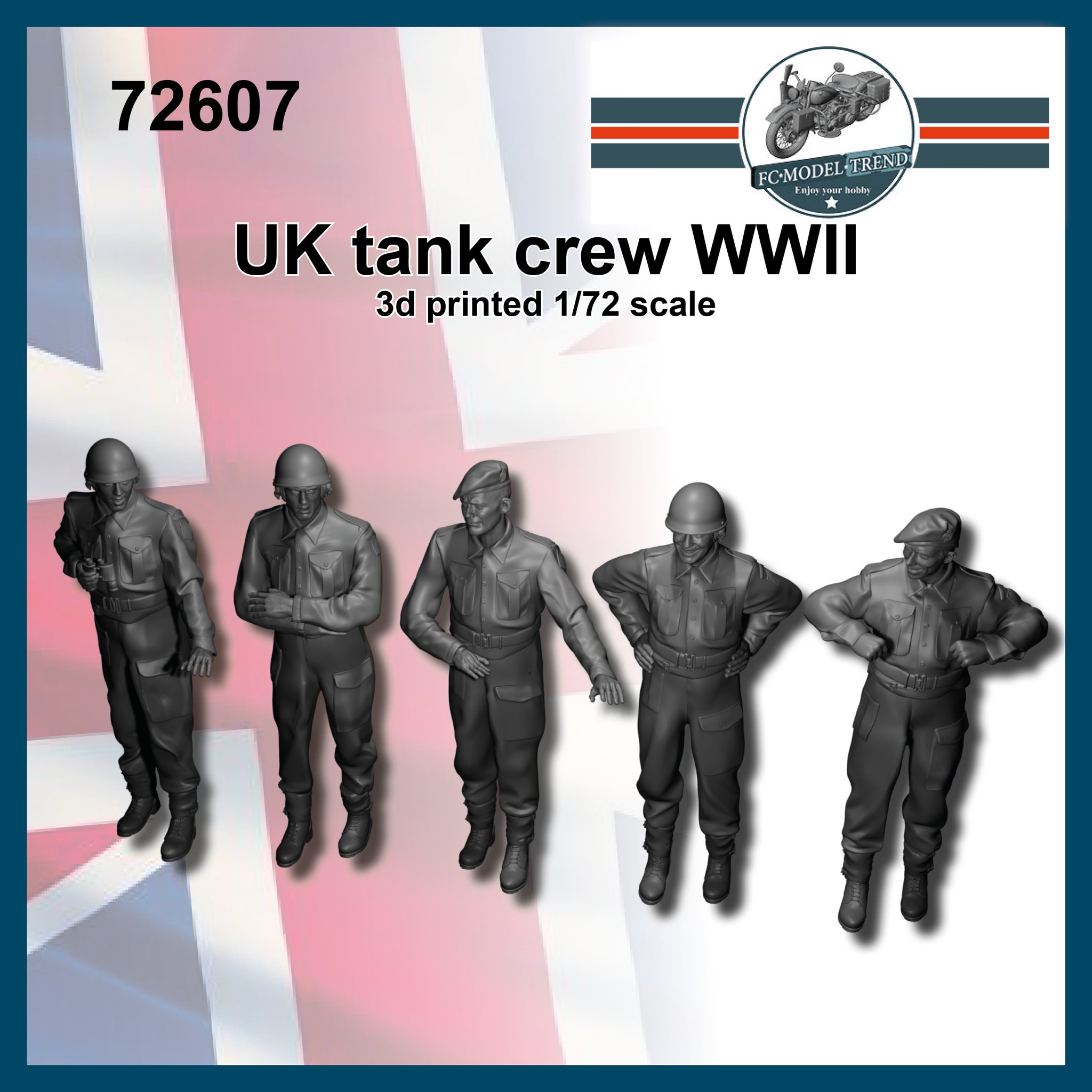 WW2 British tank crew