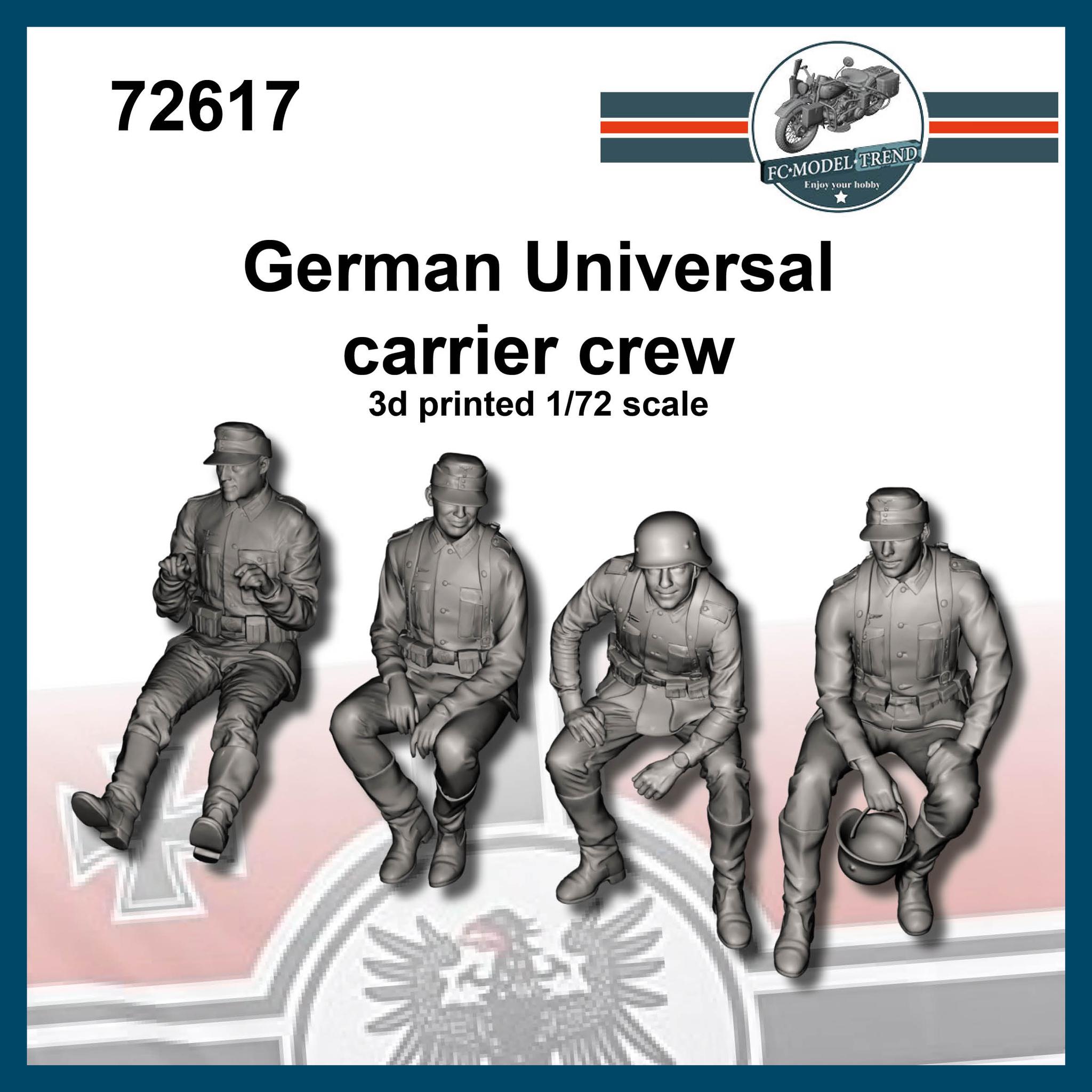 WW2 German Universal carrier crew / drivers