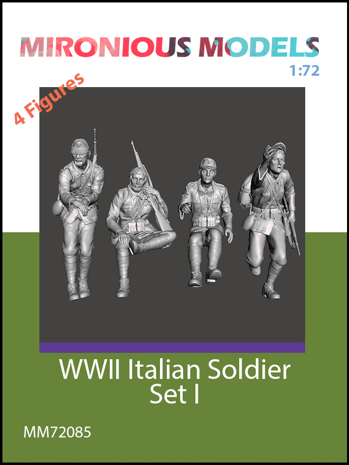 WW2 Italian soldiers - set 1