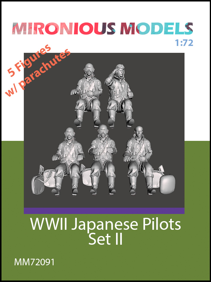 WW2 Japanese pilots - set 2