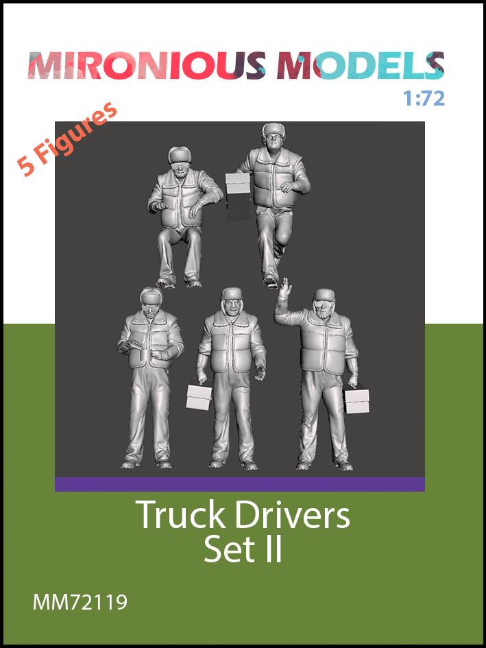 Truck drivers - winter - set 2