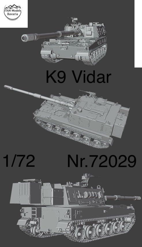 155mm Artillery Hanwa K9 Vidar