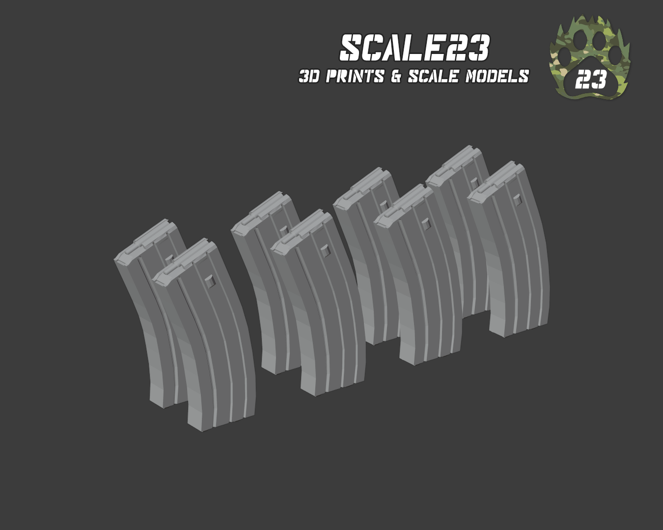 M4 magazines (8pc) - Click Image to Close