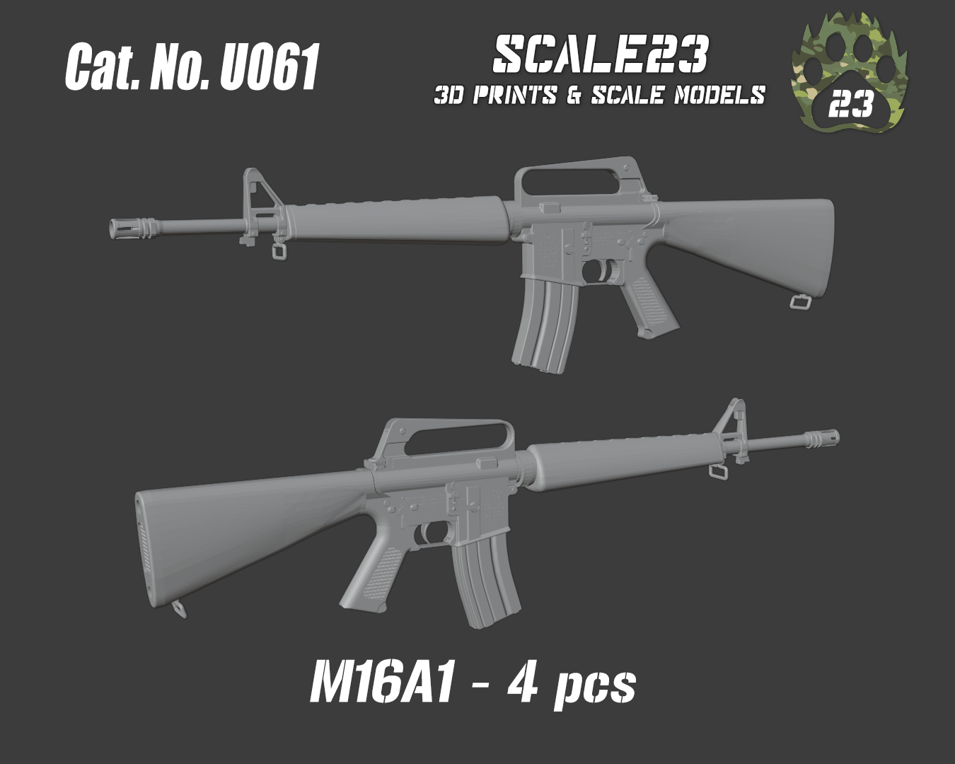 M16A1 (4pc) - Click Image to Close