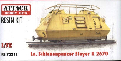 Leichte schienenpanzer Steyr K2670 early version