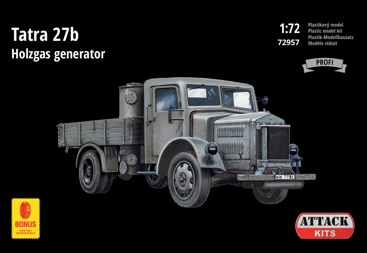 Tatra 27b Holzgas Generator