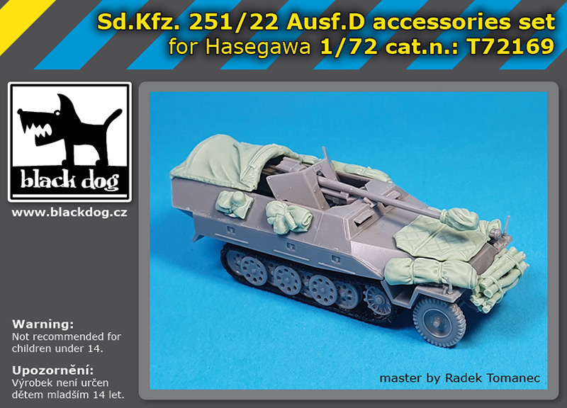 Sd.Kfz 251/22 Ausf D stowage (HAS)