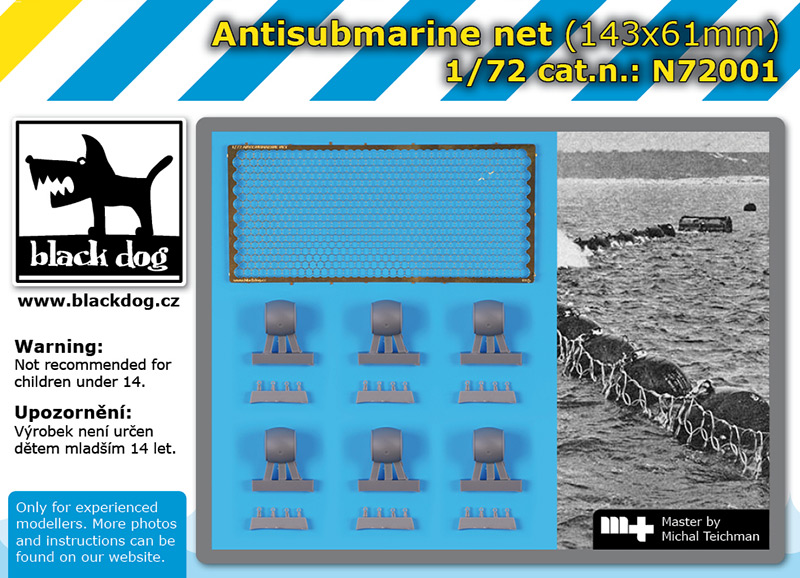 Antisubmarine net (143x61mm)