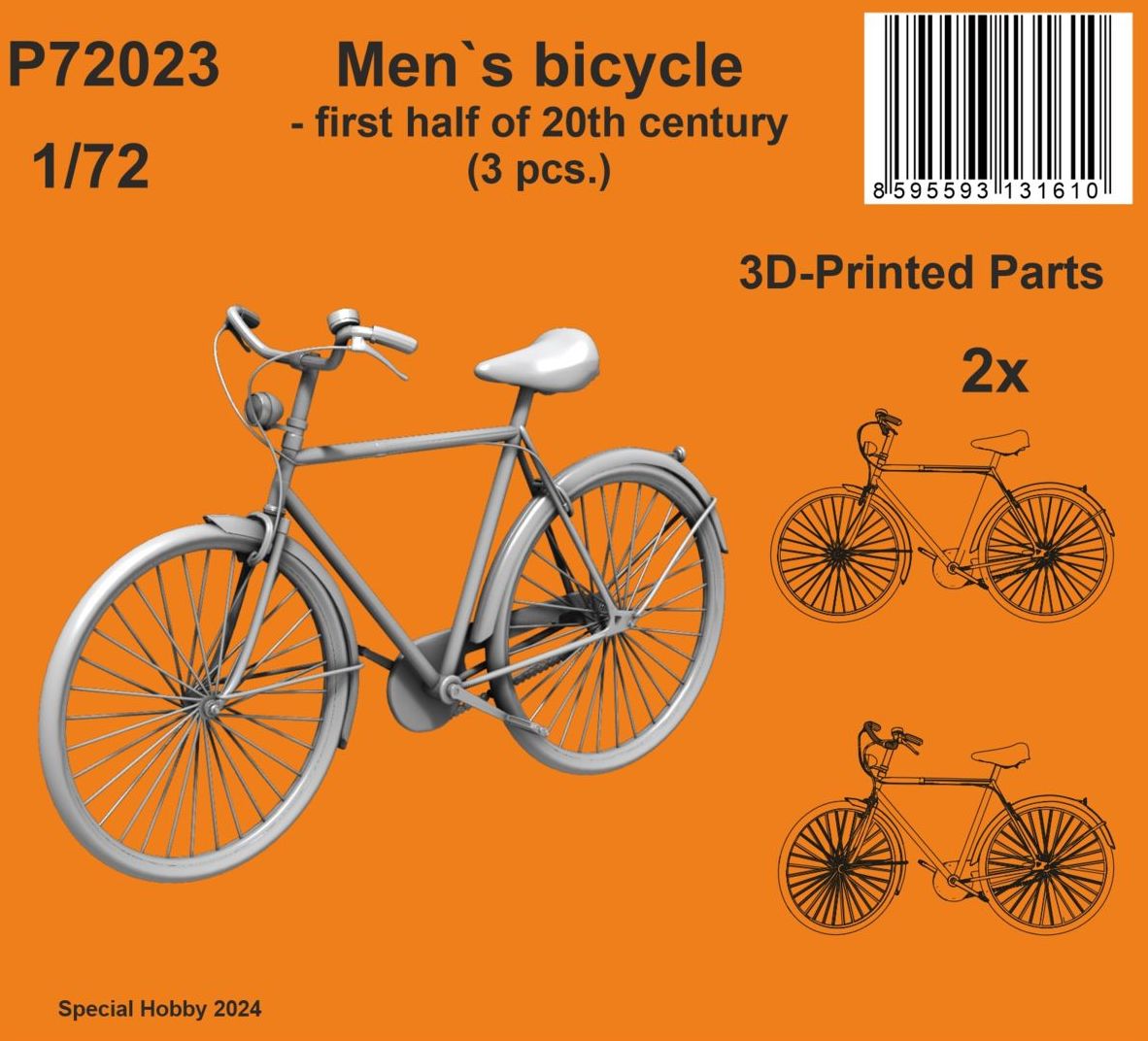 Men`s bicycle (2+1pc)