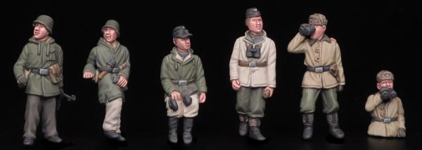 German Tank Crew - Winter - set 2