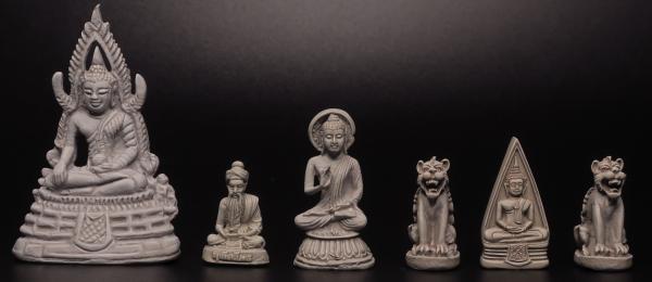 Asian temple statues