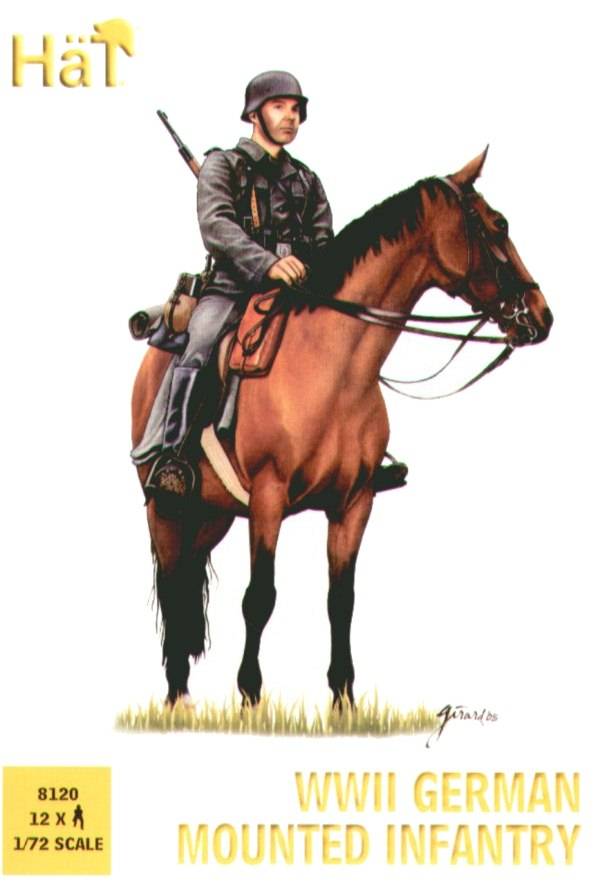 WWII German mounted infantry