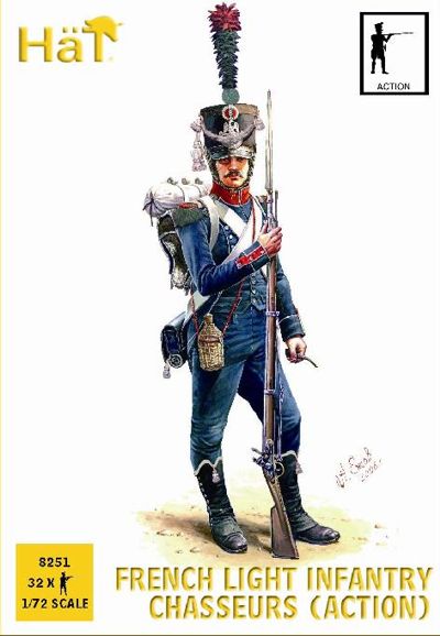 French Chasseurs in action - Click Image to Close