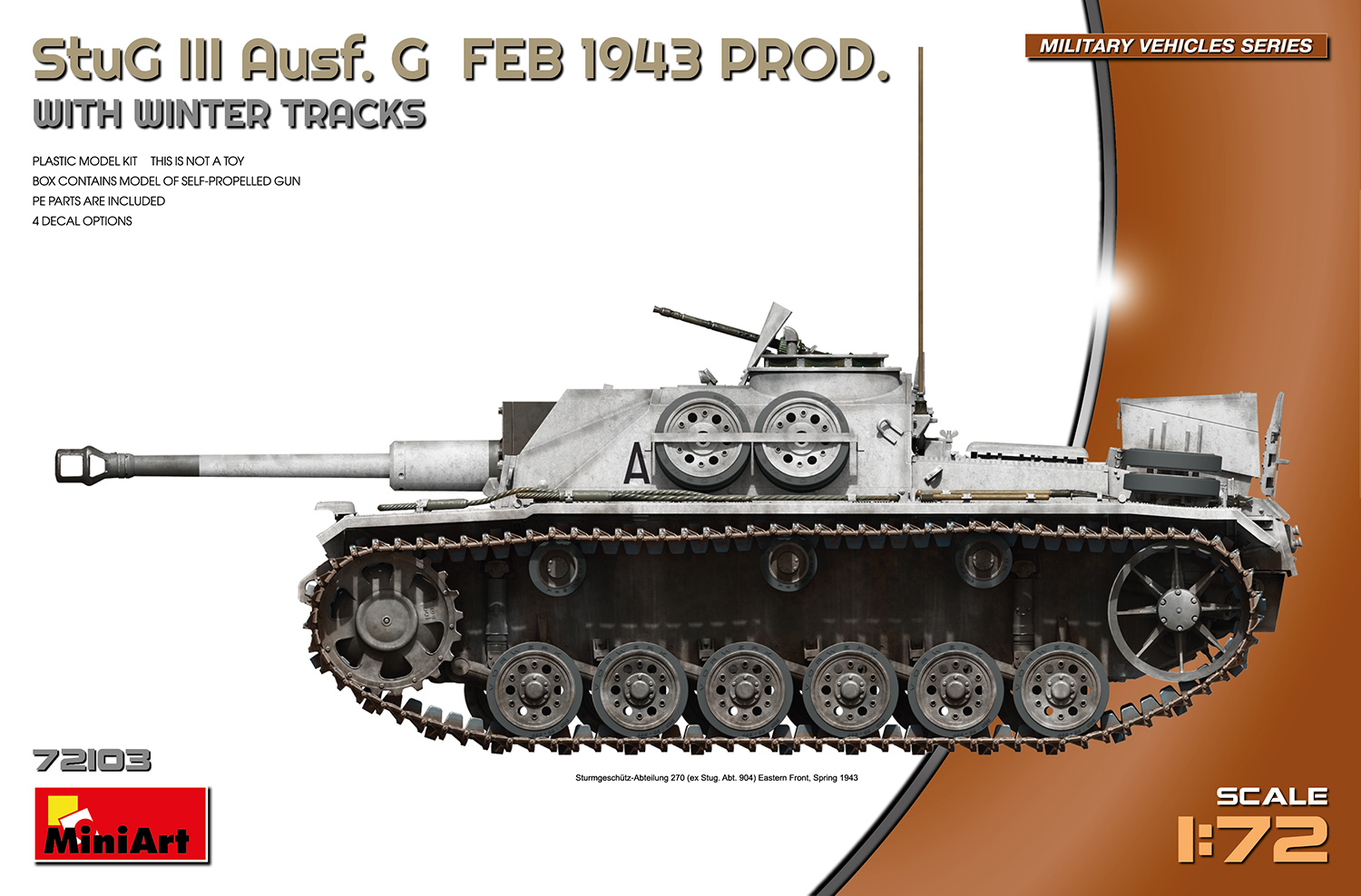 StuG III Ausf.G mit winterketten - February 1943