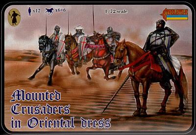 Mounted Crusaders in Oriental Dress