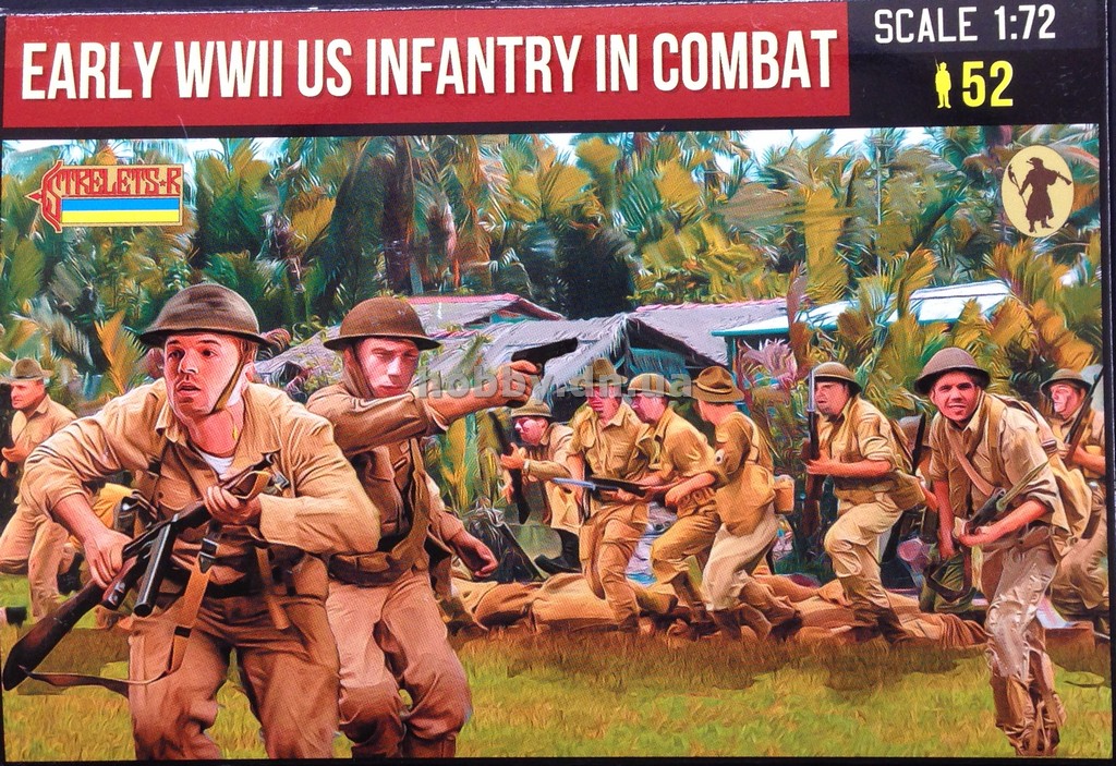 WW2 U.S.infantry (early) in combat