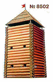 Wooden tower